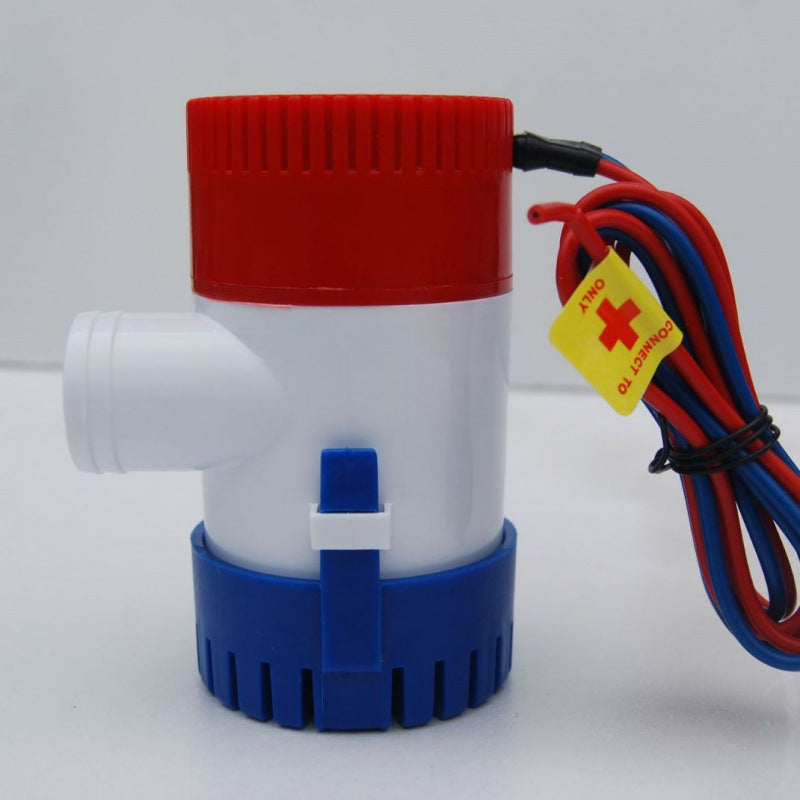 A Bilge Pump, Marine Drainage Pump, DC Submersible Pump, Micro Water Pump 1100gph Gallon RV Water Supply Pump