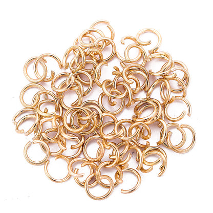A DIY jewelry material link ring 4 colors environmentally friendly DIY jewelry accessories C ring, open ring V124