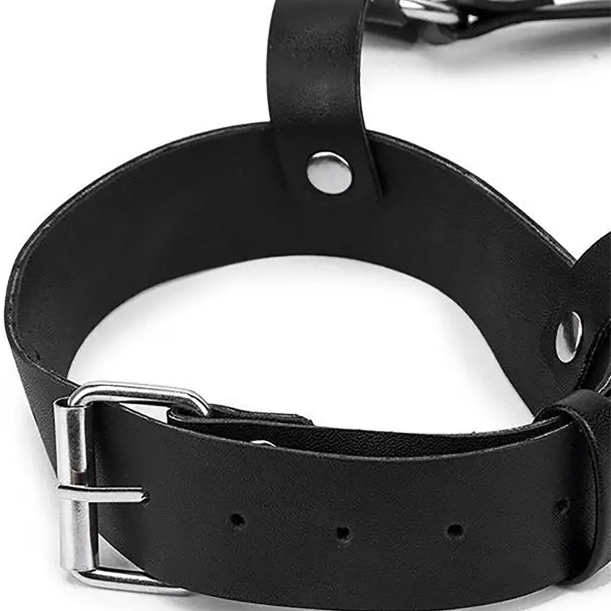 Air freight free shipping leather chest strap sexy neck chest strap chest chain