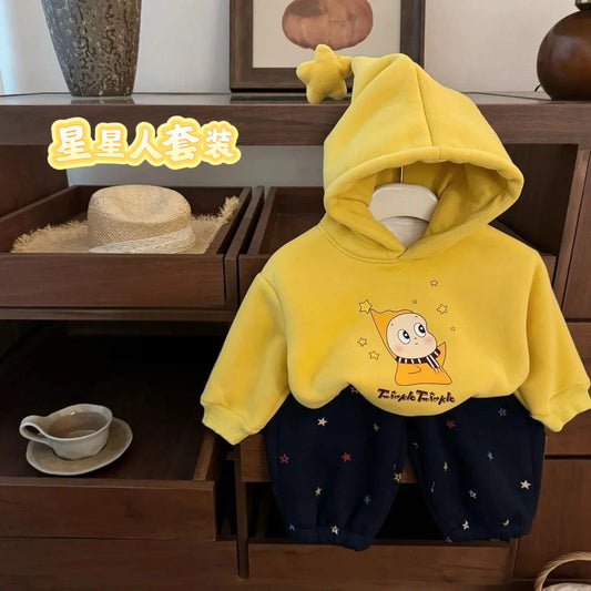 A children's hooded set