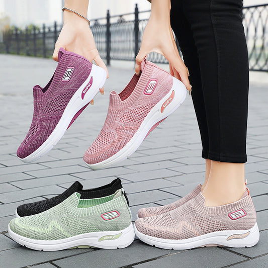 A flat shoe