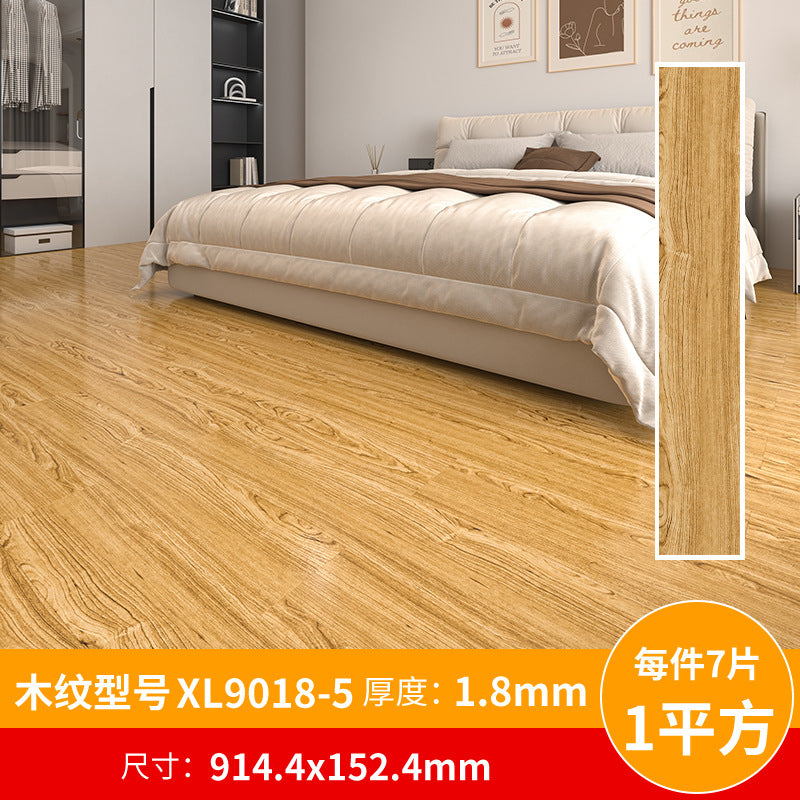A pvc plastic floor wood grain floor