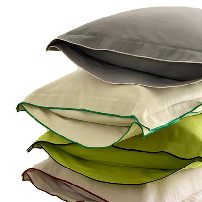 Ba amine series niche designer 60 simple solid color long-staple cotton washable cotton multi-bedding four-piece set 1.0kg - Mixbatch