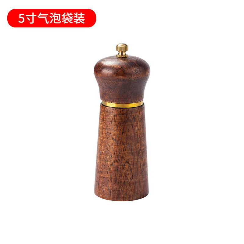 A pepper grinder