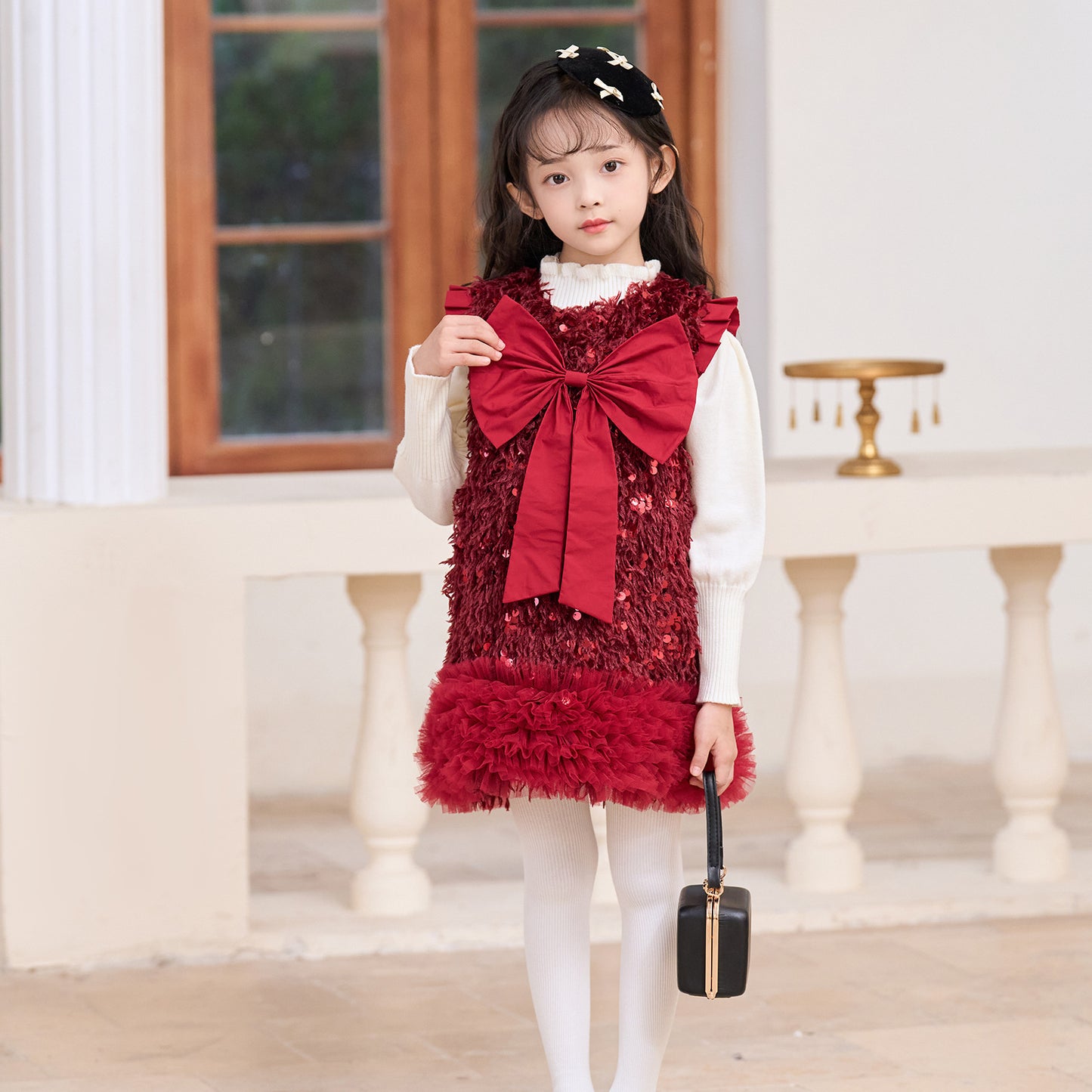 A children's winter dress