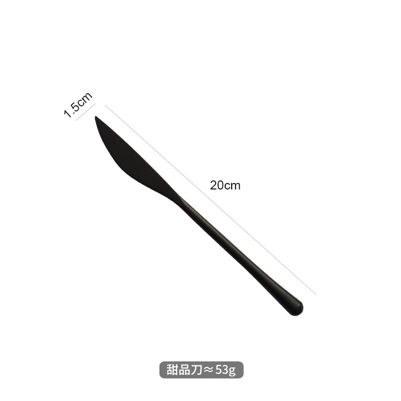 A retro old black tableware set