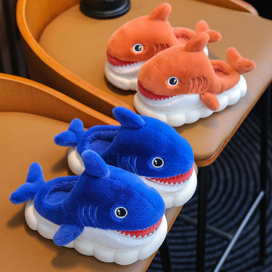 A children's thermal slippers
