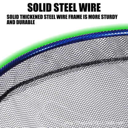 A Fishing Net with Sturdy Aluminum Alloy Frame – Easy to Use