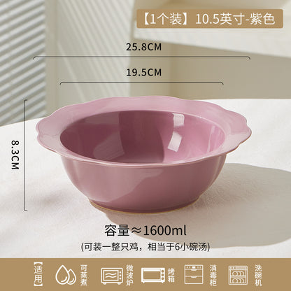 A Underglaze ceramic tableware