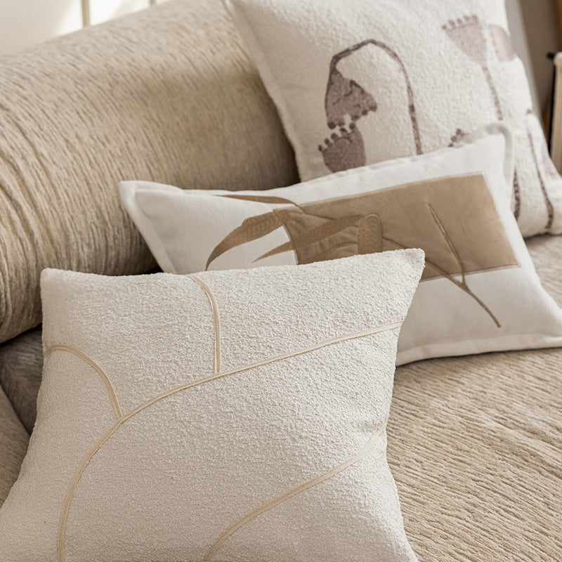 A pillow throw pillow