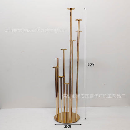 A golden candlestick