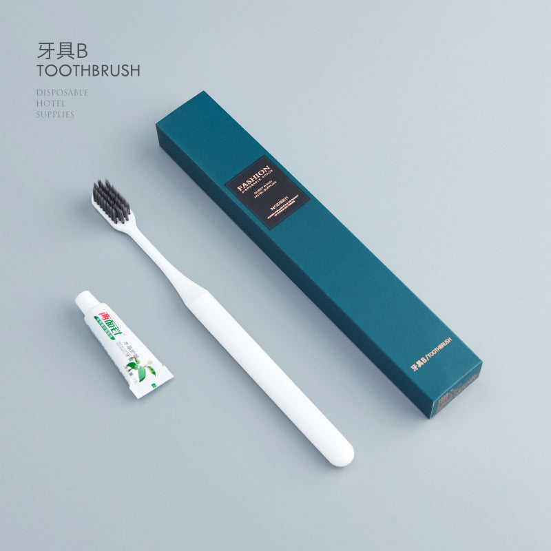 Star hotel homestay special disposable toiletries set toothbrush hotel disposable slippers