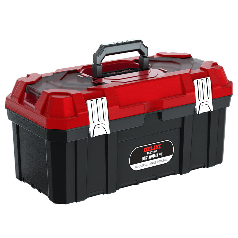 A Toolbox Multifunctional Portable Electrical Box Vehicle Thickened Multi-layer Storage Box Large Capacity