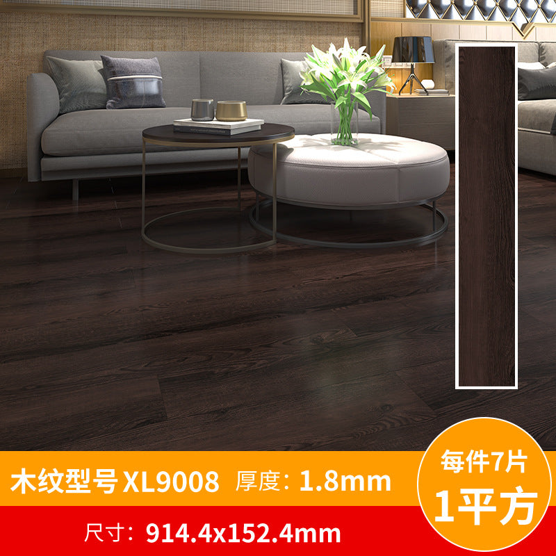 A pvc plastic floor wood grain floor