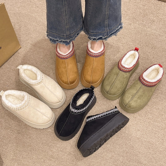A plush slipper