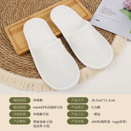 500 pieces of free sea shipping to Beirut 4 kinds of bed and breakfast hotel disposable slippers 6mm
