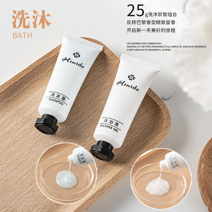 Hotel star hotel disposable toothbrush toothpaste comb set simple homestay room toiletries wholesale