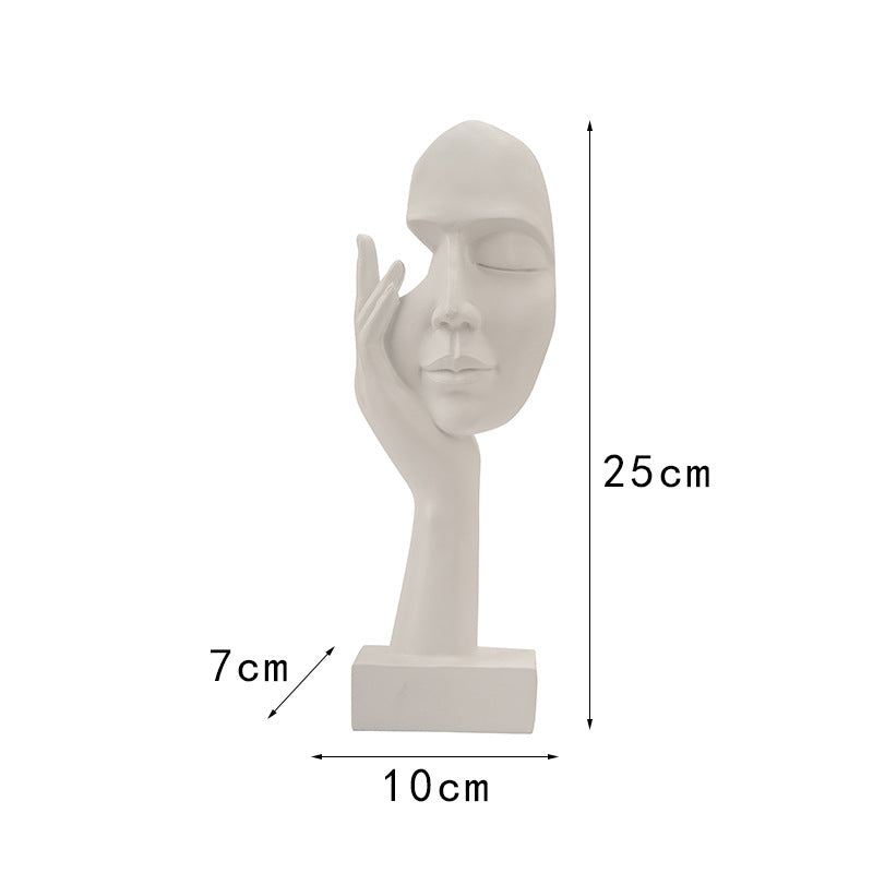 A Thinker Figure Sculpture Ornament