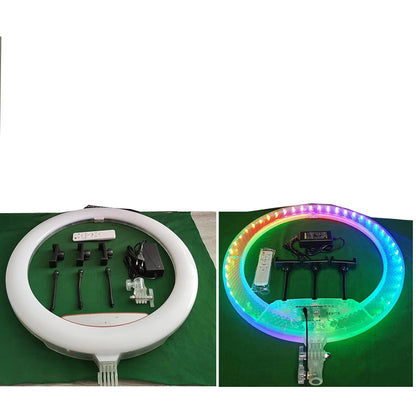 A 6-22 inch 3D crystal ring light