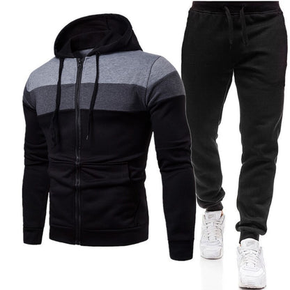 A men's sweater suit