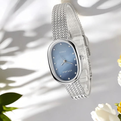 A sunlifex cross-border explosion small plate oval gold wheat ear strap simple