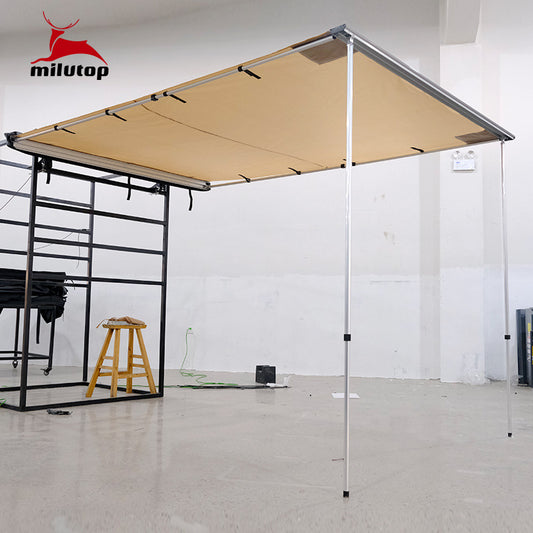 A sideline awning