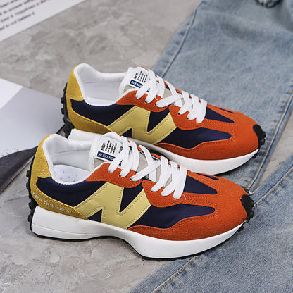 A small waist dad shoes women's autumn new Internet celebrity platform student casual shoes breathable sports Forrest Gump shoes women