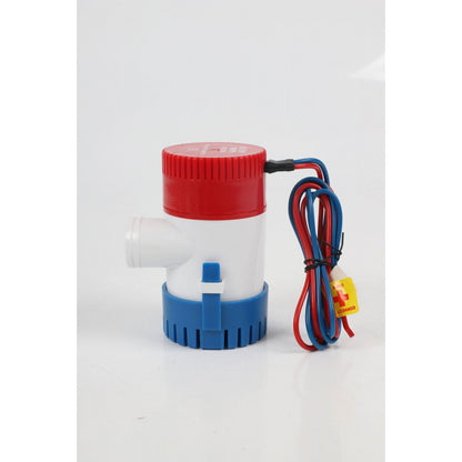 A Bilge Pump, Marine Drainage Pump, DC Submersible Pump, Micro Water Pump 1100gph Gallon RV Water Supply Pump