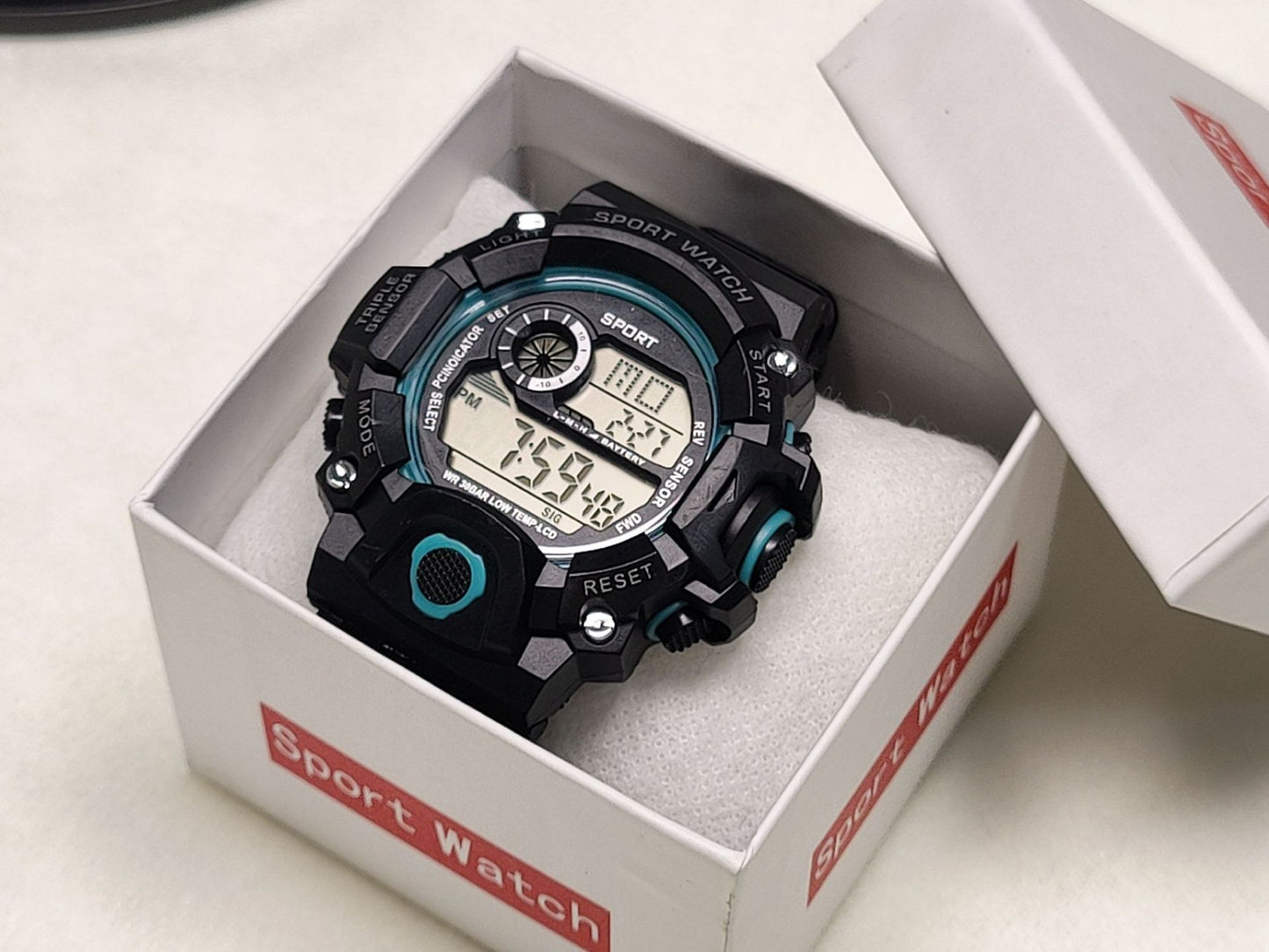 A Student Multifunctional Alarm Sports Electronic Watch Adult Outdoor Special Forces Anti-drop Waterproof Luminous Mechanical Watch