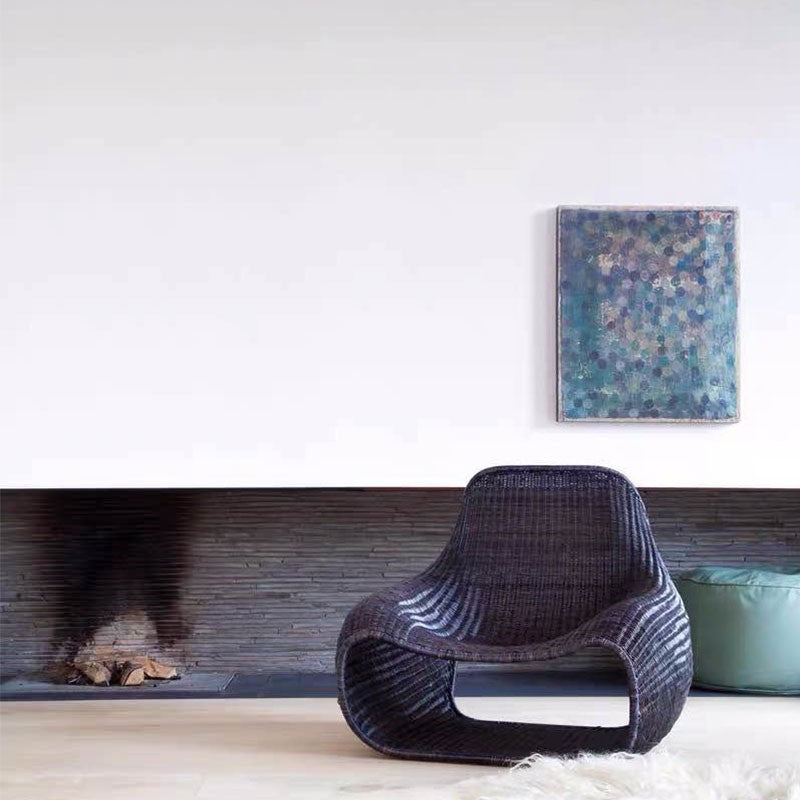 A furniture rattan sofa chair