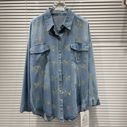 A denim shirt
