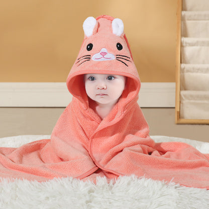 Baby holding a blanket bath towel  0.15kg any color mix Minimum purchase of 3 items - Mixbatch