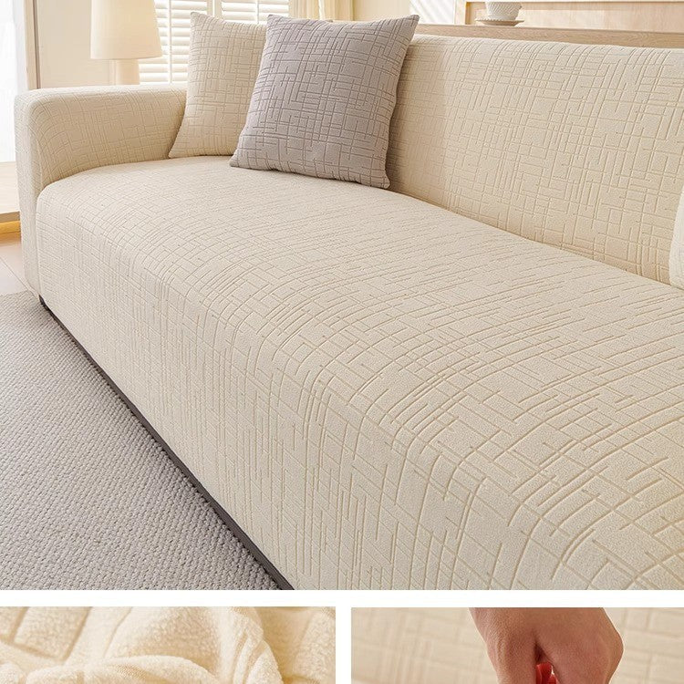 A sofa cover