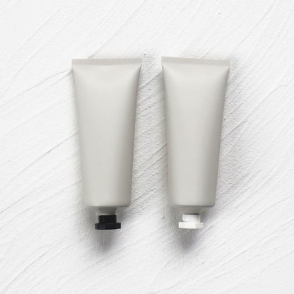 A100g grey matte cosmetic hose plastic extruded empty bottle inverted bottle PE Morandi color - Mixbatch