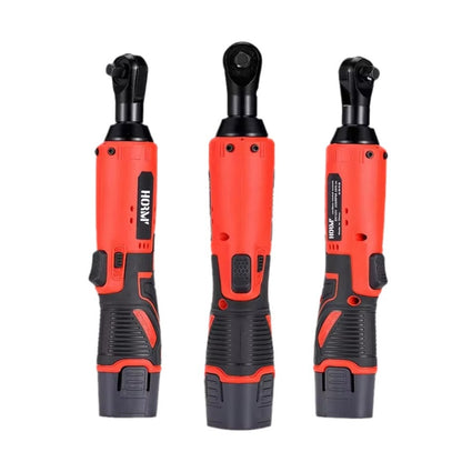 A 3/8 inch cordless electric wrench 65Nm right angle ratchet wrench 12V rechargeable car maintenance angle wrench