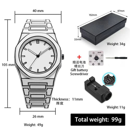 A Men's Premium Waterproof Women's Watch South East Asia Middle East Popular Plastic Men's Quartz Watch