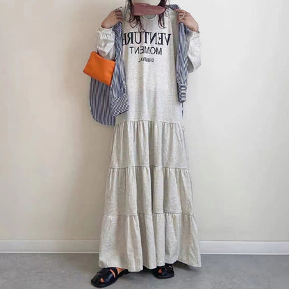A loose dress