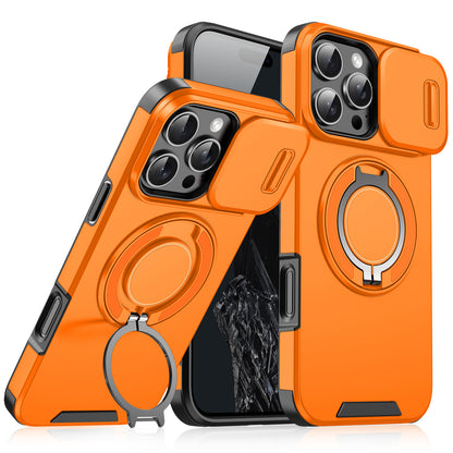 A Lens sliding window protection mobile phone case