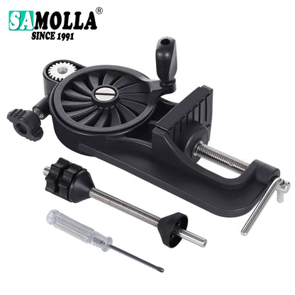 A Fast Saltwater Line Spooler – Dual-direction, Speed 3.5:1, Adjustable Drag