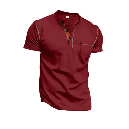 A men's short sleeves
