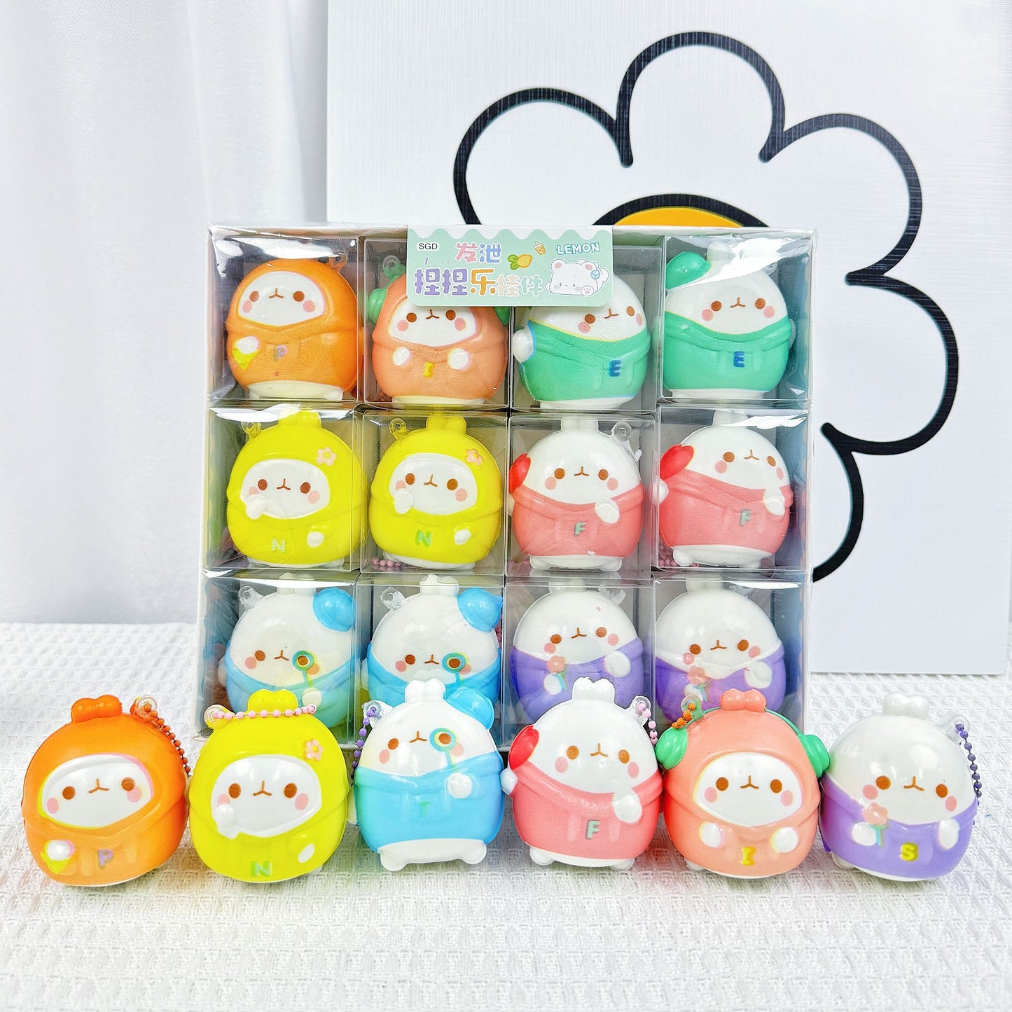 24 Nezha slow rebound pinch music pendant Taiyi Aobing decompression artifact decompression gift children's toy stall