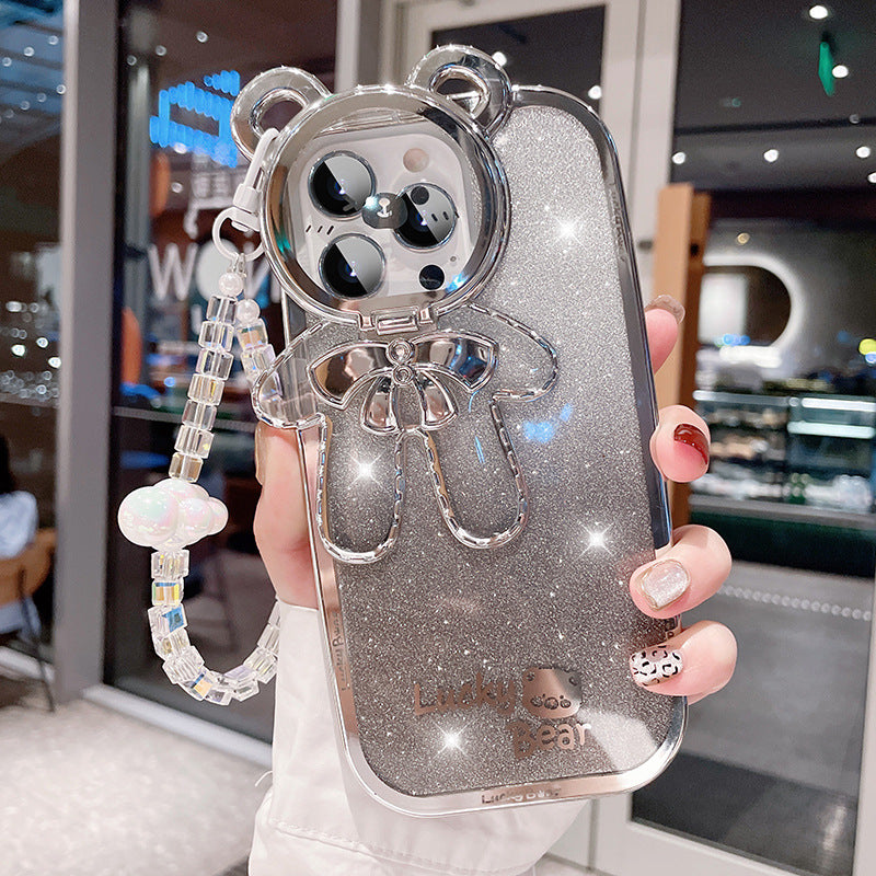 A Glitter Lanyard Phone Case