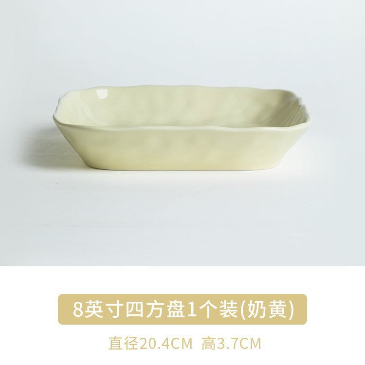 A Underglaze ceramic tableware