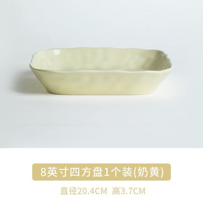 A Underglaze ceramic tableware