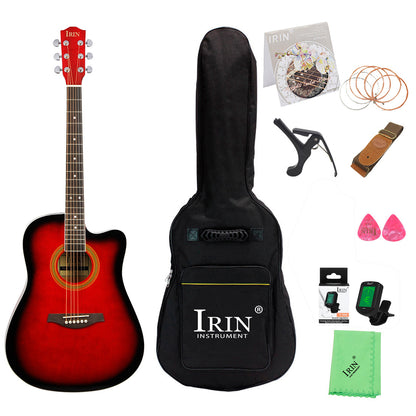 A guitar folk guitar 41 inch original sound acoustic guitar boys and girls beginner set