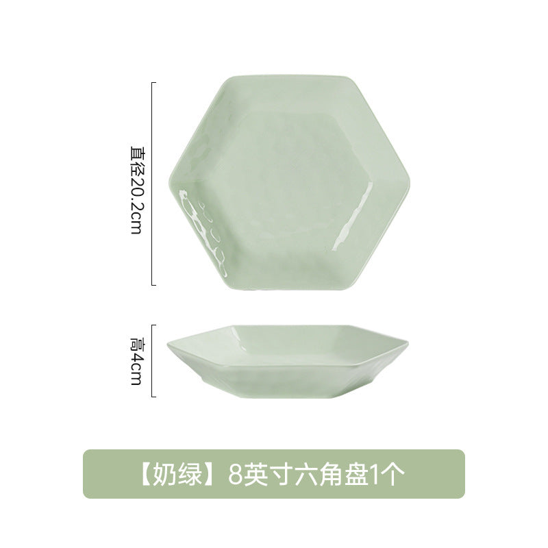 A Underglaze ceramic tableware