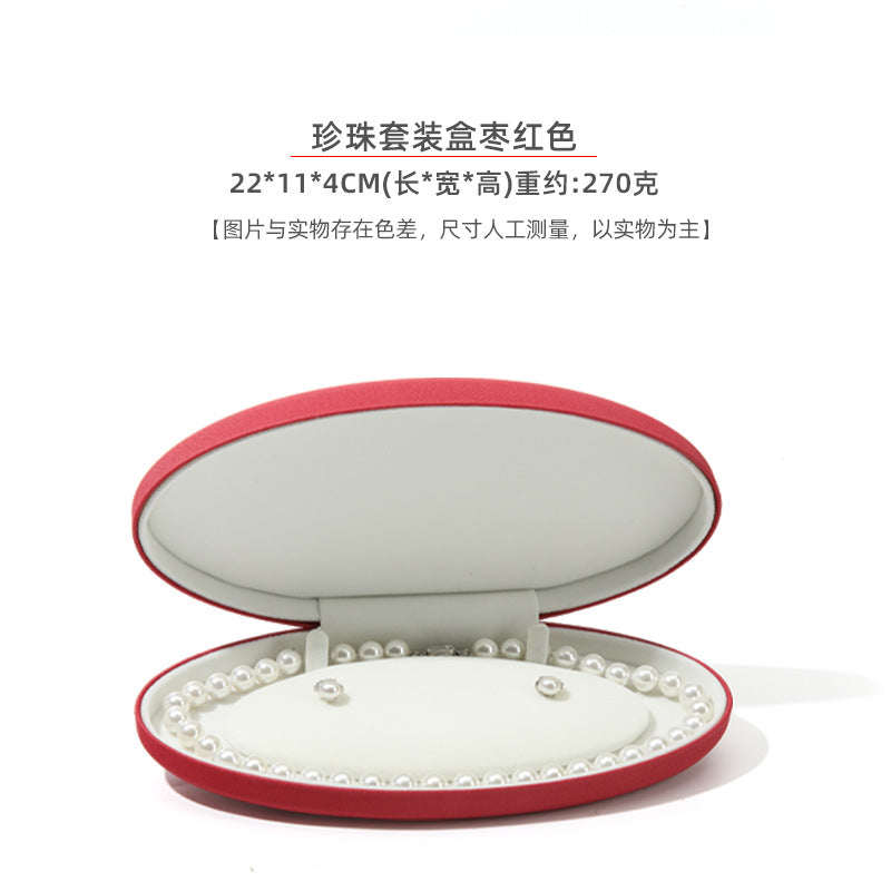 A high-end jewelry box custom LOGO