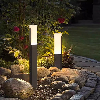 A Lawn light outdoor waterproof garden light villa garden grass landscape light outdoor simply plug high pole column street light