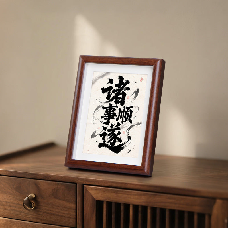 A wood hollow three-dimensional photo frame real butterfly specimen frame DIY handmade insect plant immortal specimen picture frame ornament