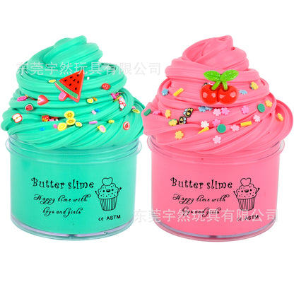 A 60ml Butter Puree Slime Cotton Puree Set